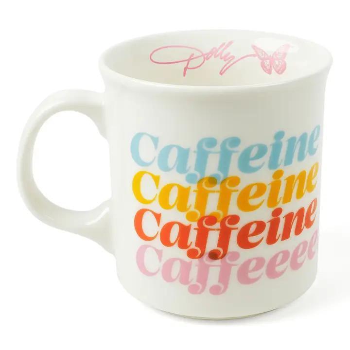 Dolly Parton Mug, Caffeine Caffeine