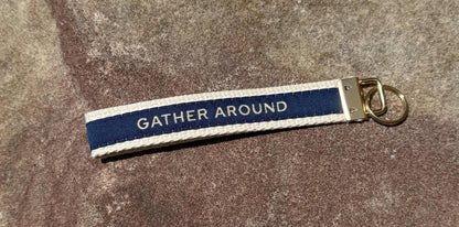 Company 6" Woven Cotton Key Strap