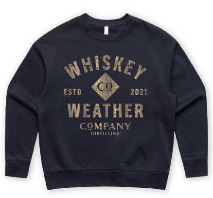 Whiskey Weather Sweatshirt - Ink Blue