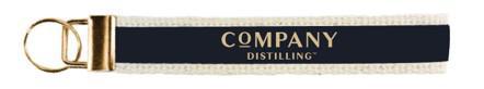 Company 6" Woven Cotton Key Strap