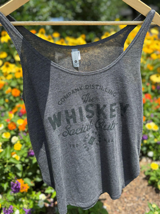 Social Club Ladies' Tank - Charcoal