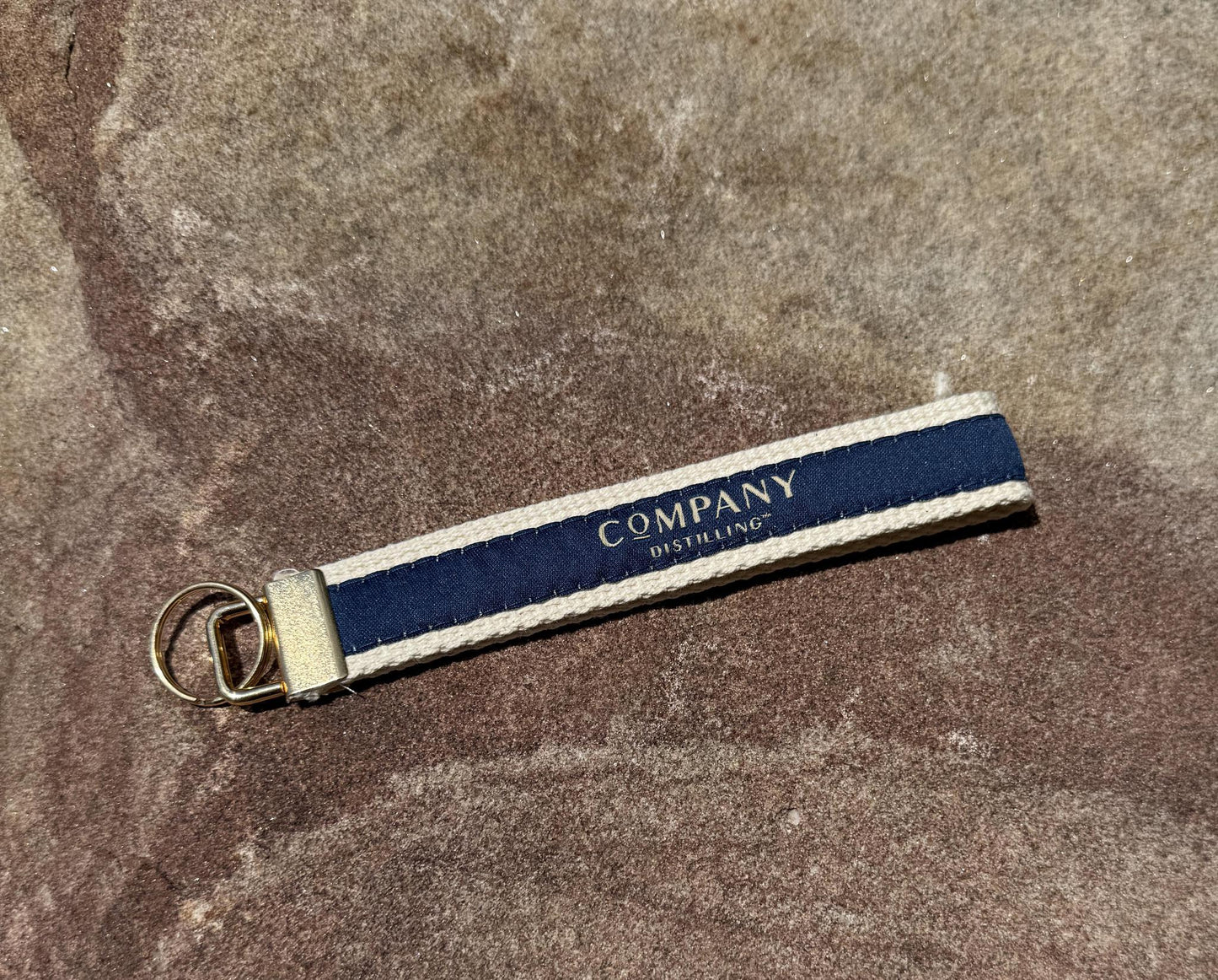 Company 6" Woven Cotton Key Strap