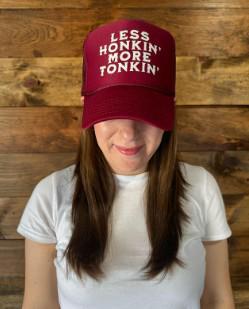 Trucker Hat - Less Honkin' More Tonkin'